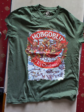 Hobgoblin, Wychwood Brewery, Tshirt, George, 100% Cotton ITS CHRISTMAS USED GOOD