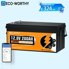 ECO-WORTHY 12V 280Ah LiFePO4