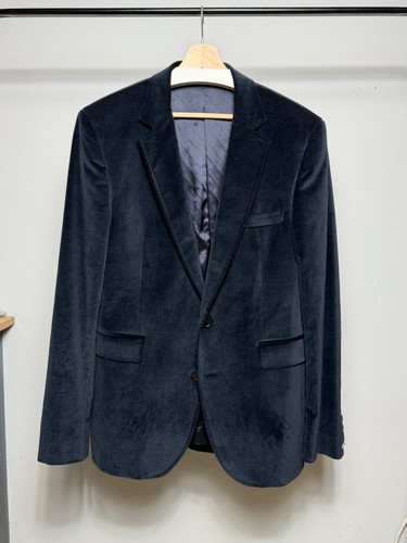 Bikkembergs navy velvet cotton - navy,
