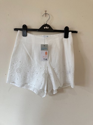 Primark white broderie crochet - white, broderie/crochet