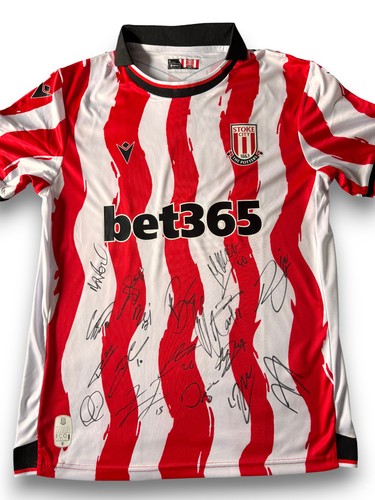 Signed stoke city shirt 19 - stoke,