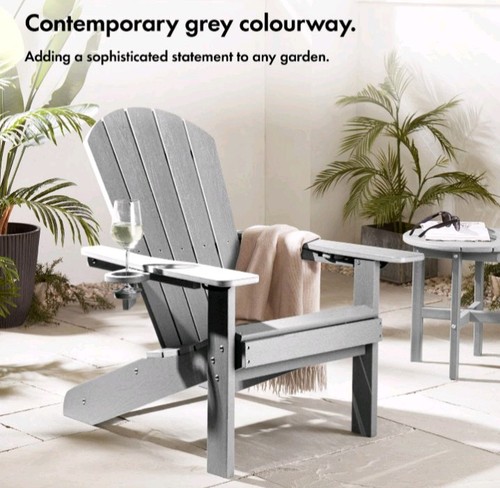 Adirondack garden chair hdpe - adirondack,