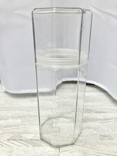 Vintage Luminarc Octime Octagon Clear Spaghetti Storage Jar & Lid