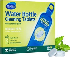 Water bottle cleaning - water,