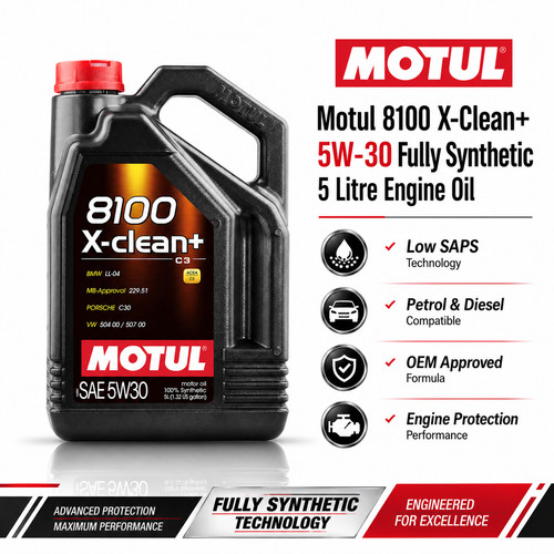 Motul 8100 clean 5w30 - 5w30, 5l