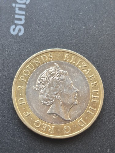 Rare pound coin with - 2,