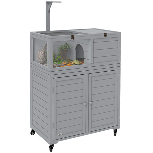 Tortoise enclosure light - enclosure, grey