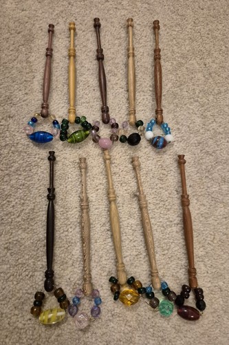 Ten mixed wood lace - ten, making