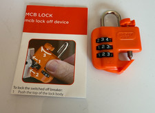 Socket & See MCB combination padlock lock off