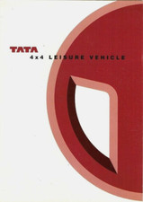 Tata 4x4 Leisure Vehicle 1999-2000 UK Market Preview Foldout Brochure Safari