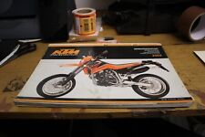 2002 KTM 625 LC4 OWNERS HANDBOOK SUPERMOTO SUPER COMPETITION
