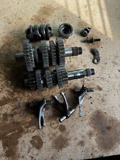 YAMAHA YZF 250 2005 FULL COMPLETE GEARBOX INPUT OUTPUT FORKS SELECTOR DRUM SHAFT