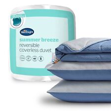 Silentnight Summer Breeze Seersucker Coverless Duvet 2.5 Tog Summer Light Quilt