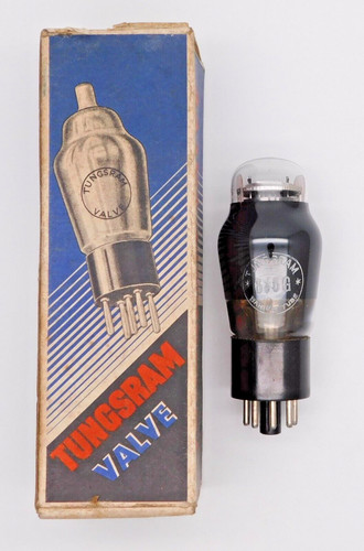 Tungsram 6j5g black glass - tungsram,