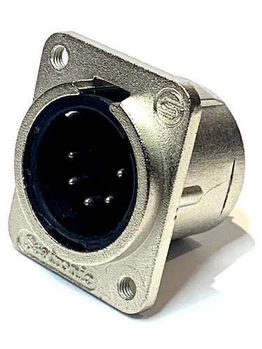 Xlr socket chassis panel - chassis, mount