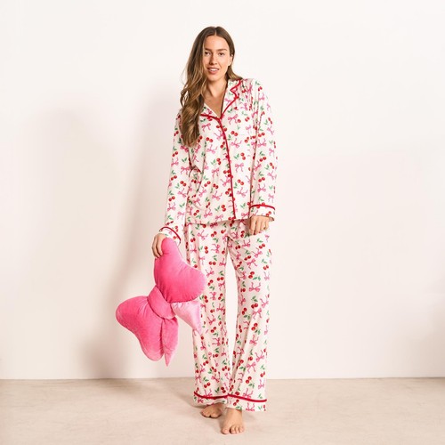 Ohs bows pyjama set womens - ohs,