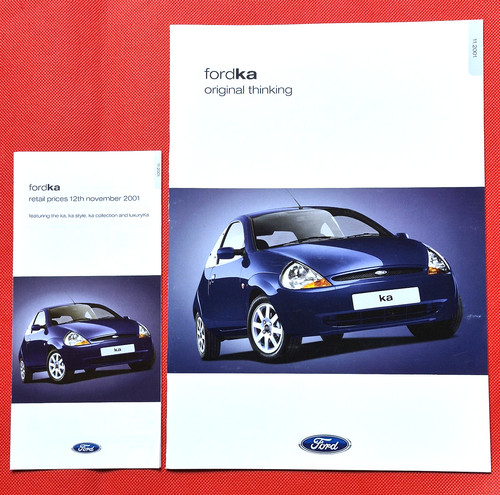 2001 ford sales brochure - ford, ka