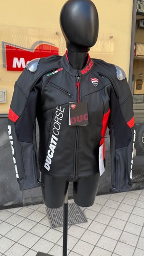Leather motorcycle jacket