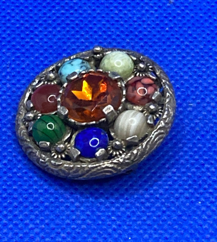 Vintage scotish pewter glass - pewter,