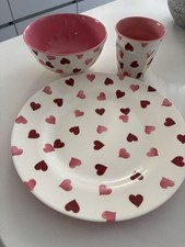 Vintage Emma Bridgewater 3 Piece Breakfast/Dinner Melamine Set