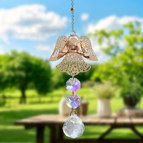 Glass crystal gold - /,