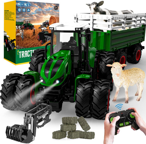 Farm tractor toy set - farm, –