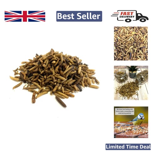 Dried calciworms 200g - dried,