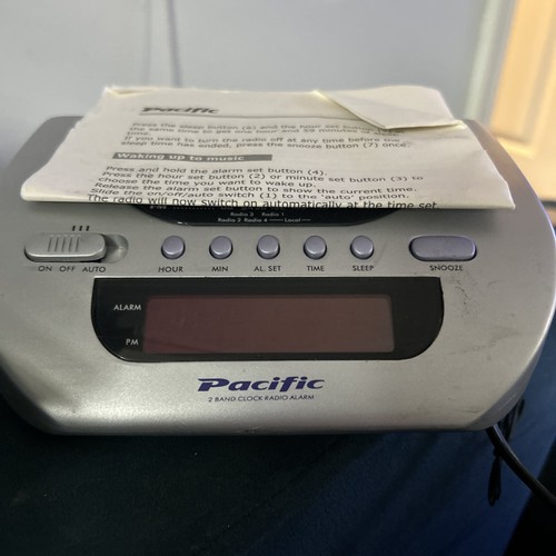 Pacific band clock radio - 2,
