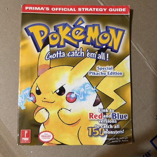 Pokemon yellow prima games - yellow,