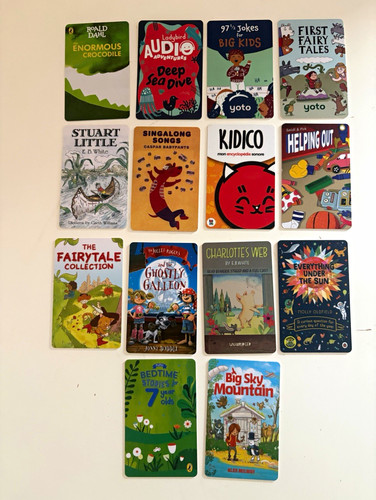 Yoto cards bundle x14 roald - bundle,