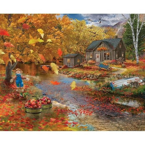 Bits pieces 500 piece autumn - &, 500-piece