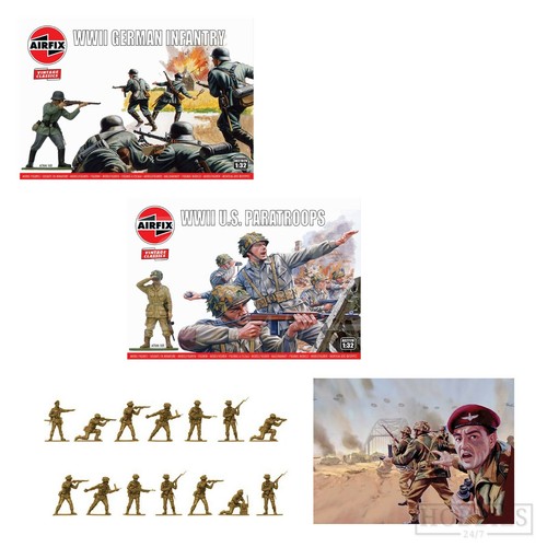 Airfix ww2 figures - airfix,