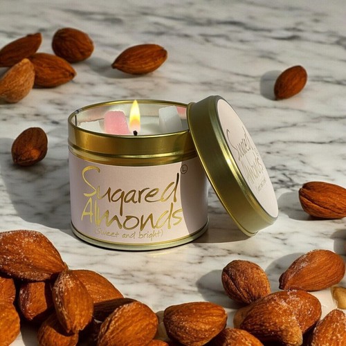 Lily flame scented candle - flame,