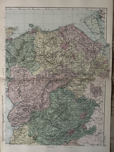 1885 north east wales original - east,