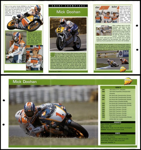 Mick doohan great champions - great,