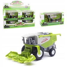 Large Metal Combine Harvester