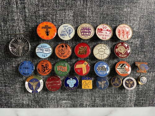 Ctc york rally pin - ctc,