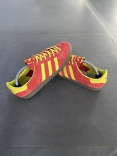 Men’s adidas Athen City Series, Red/Yellow, Size? Exclusive, UK 10