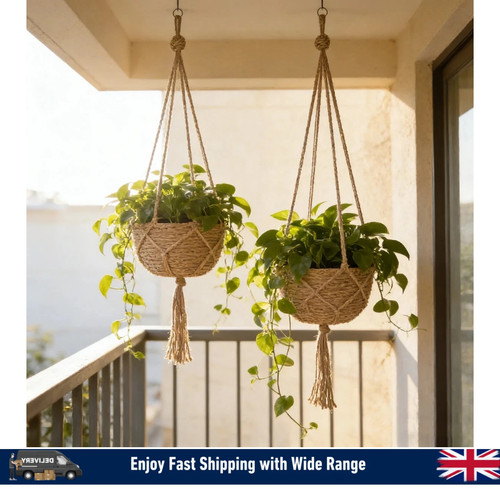Macrame plant hanger garden - macrame,