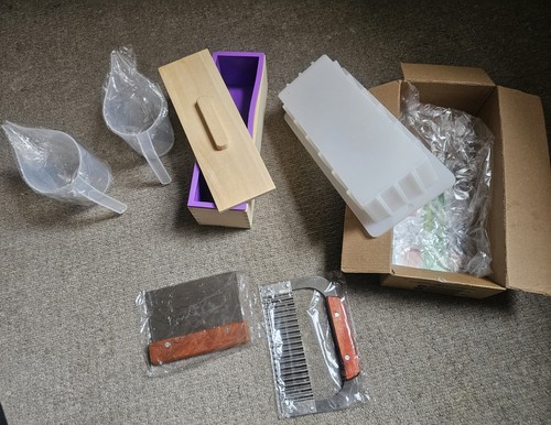 Soap making kit full - making,