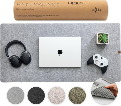 Nordik large felt desk - nordik,