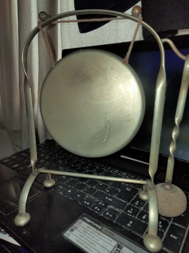 Vintage brass table dinner - brass,