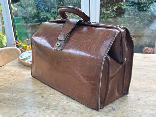 Vintage brown leather - vintage,