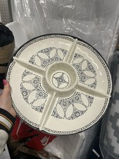 serving plate  divided tray