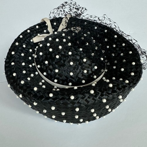 Vintage 1950s black - 1950s, pearl