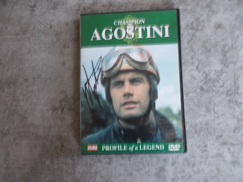 Giacomo agostini signed dvd - giacomo,