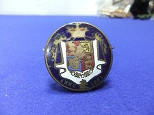 badge coat of arms crest royal military anno 1851 commemorative damaged enamel