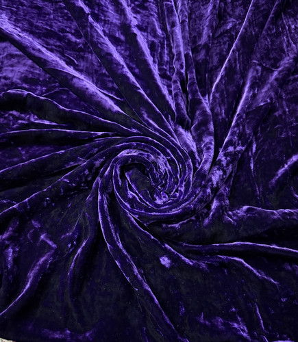 Long silk velvet - long, 45”