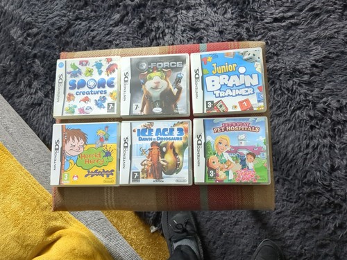 Nintendo game bundle x6 - ds,