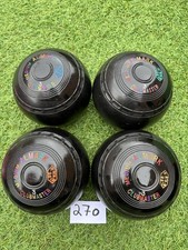 ALMARK CLUB MASTER mid bias  LAWN BOWLS for outdoor or indoor use .  size 3M